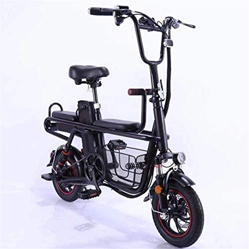 Vélos électriques : MaGiLL Vélos électriques à 3 Roues pour Adultes, vélos électriques, vélo de Montagne électrique Pliable pour Adulte de 30, 5 cm avec Batterie Lithium-ION Amovible 48 V