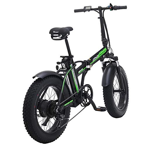 Vélos électriques : MEICHEN De vélo électrique vélo électrique 4, 0 pneus Pneu Graisse vélo électrique Graisse puissante Plage Cruiser vélo électrique de vélo Booster, Mx20black