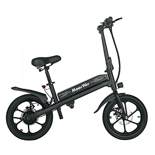 Vélos électriques : MoovWay Draisienne électrique 16' 250W B16 - Noir