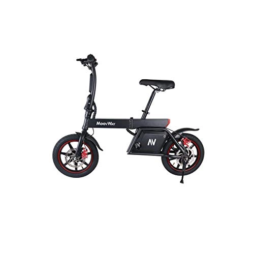 Vélos électriques : MoovWay Draisienne électrique Pliable 14' XS-MOV C19 - Noir