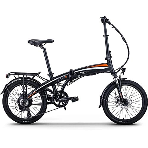 Vélos électriques : MoovWay Vélo Pliable à Assistance électrique 20'' 250W Rider - Noir