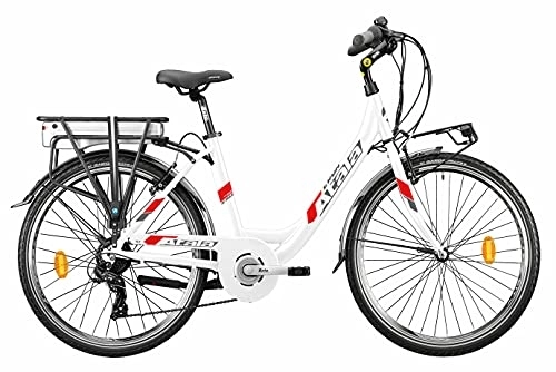 Vélos électriques : Nouveau modèle ATALA 2021 Vélo de randonnée électrique E-Run 6.1 WHITE / RED batterie 360 mesure 45 (M)