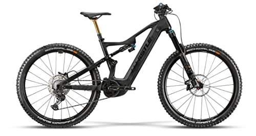 Vélos électriques : Nouvelle E-BIKE 2022 MTB FULL CARBON 2022 WHISTLE B-RUSH C8.2 12 V mesure 40 coloris noir / noir