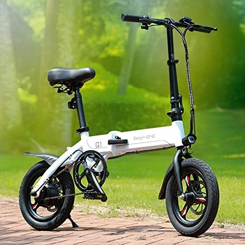 Vélos électriques : NUOLIANG Batterie de Lithium de vélo électrique Pliant à la Batterie de Lithium Ultralight for Les Hommes et Les Femmes for Aider la Voiture de la Batterie de Scooter