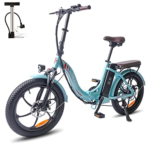 Vélos électriques : Officiel ] Fafrees F20-PRO Pliable E Bike Fatbike avec batterie 36 V 18 Ah pour les trajets, vélo électrique 20 pouces pour femme 250 W max. 25 km / h VTT homme Shimano 7S Vélo pliant Pedelec 150 kg