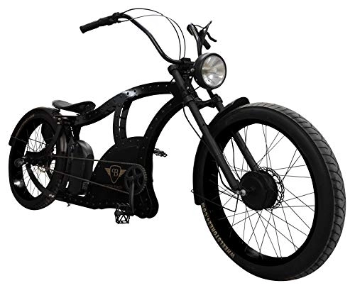 Vélos électriques : Power-Bikes, Pedelec, E-Bike 250W Fatbike, Cruiser, Vélo Noir