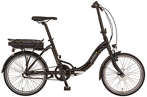 Vélos électriques : Prophete Urabnicer esu.10 Urban E-Bike 20" Blaupunkt VR-Motor Vélo électrique Mixte-Adulte, Noir, RH 39