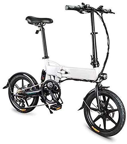 Vélos électriques : QX Scooters Vélos Électriques Scooter Électrique Vélo Pliant Électrique, Vélo Électrique Pliant, 250W 7.8Ah Vélo Électrique Pliant Vélo Électrique Pliable, Vélo Électrique Pliant En Alliage D'Alumini