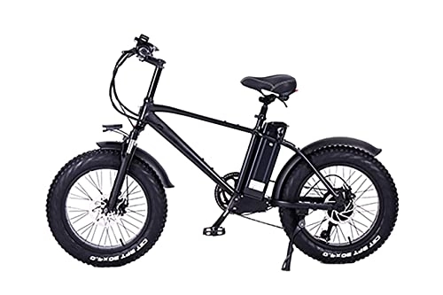 Vélos électriques : RIDE66 T20 48 V 15 Ah Moteur sans balais 20 x 4.0 Fat Tire Vélo électrique de ville
