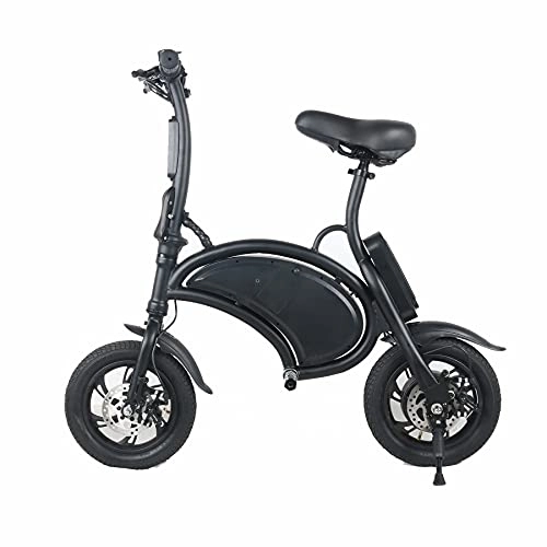 Vélos électriques : RuBao Vélo électrique pliable de 350 W, vitesse maximale de 25 km / h, vélo électrique pour adulte avec batterie 36 V 7, 8 Ah, léger et portable avec transport