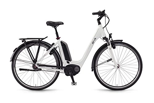 Vélos électriques : Sinus Tria N7400WH Vlo lectrique / City ebike 2017, Schwarz, 26" Einrohr 46cm