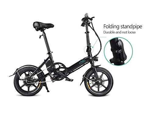 Vélos électriques : Sunnyushine FIIDO D3 Vlo lectrique, Vlo lectrique Pliant, Lger, 36V 7.8Ah / 10.4Ah Batterie Au Lithium De Grande CapacitJusqu' 25 Km / h, 3 Gear