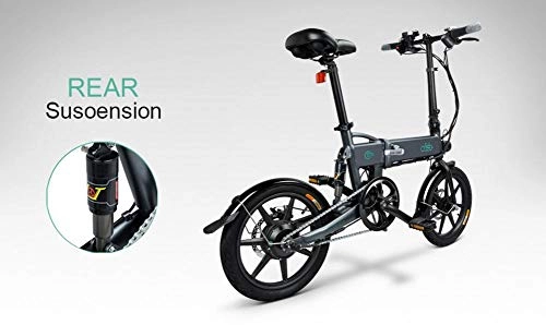 Vélos électriques : tackjoke 2020 FIIDO D2 Vlo lectrique Pliant, 7.8Ah Batterie Au Lithium De Grande Capacit, Jusqu' 25 Km / h, Moteur sans Brosse Vlo lectrique Hybride