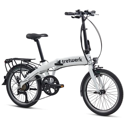 Vélos électriques : tretwerk DIREKT gute Räder Akimbo Blanc Vélo électrique Adulte Unisexe, 32