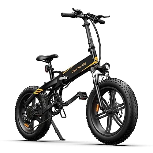 Vélos électriques : Velos electriques A20F, A Dece Oasis Velo Electrique Pliable E-Bike Pedelec Citybike Vélo Electrique Pliant avec Moteur 250W / Batterie 36V / 10.4Ah