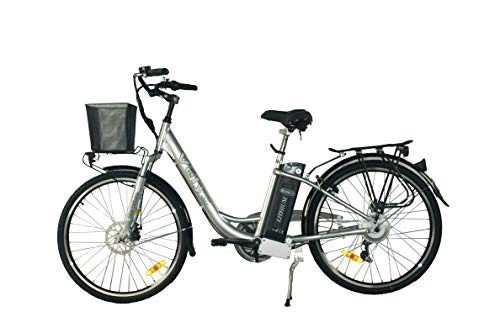 Vélos électriques : velys Velo Electrique Mixte Premium 37 V 16, 3 Ah Roues DE 26 Pouces - Gris