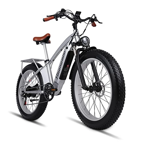 Vélos électriques : Vikzche Q MX04 48 V 250 W Vélo électrique 4.0 pneus larges VTT