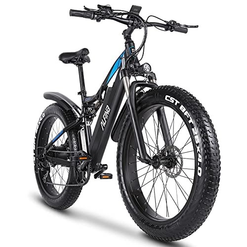 Vélos électriques : VLFINA X-03 48V vélo électrique Haute Puissance Montagne vélo électrique 26 Pouces Adulte vélo électrique 17AH Batterie au Lithium