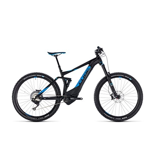 Vélos électriques : VTT assistance lectrique Cube Stereo Hybrid 140 SL 500 27.5 black'n'blue 2018 - 16