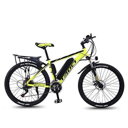 Vélos électriques : Vélo de Montagne Électrique 26" pour Adulte, 350W Batterie Lithium-ION(36V 10Ah), Professionnel 27 Vitesses Vélo Électrique VTT Homme et Femme - 3 Modes de Fonctionnement
