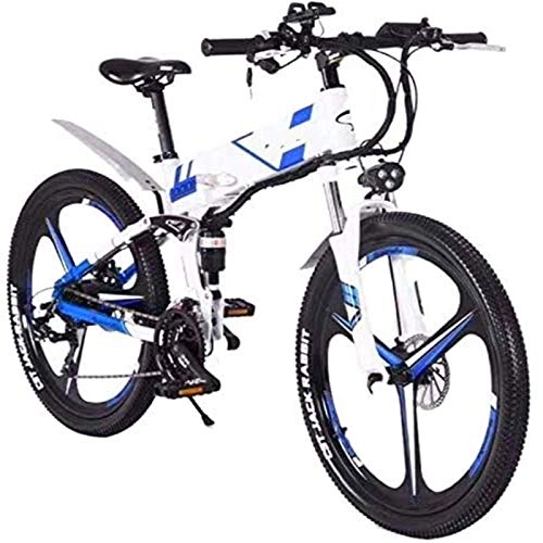 Vélos électriques : Vélo de montagne électrique, Vélos électriques de 26 pouces, vélo de montagne électrique pliant, 1000W 48v13ah Cellule de batterie E-Vélo, Femmes Hommes Vélo électrique Vélo électrique puissant