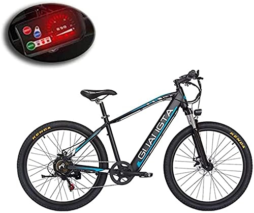 Vélos électriques : Vélo de Neige électrique, vélo de Montagne électrique Adulte, Batterie au Lithium de 48V, Alliage d'aluminium Haute résistance Offroad vélo électrique.