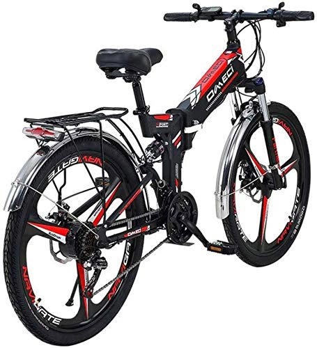 Vélos électriques : Vélo, vélo électrique Intelligent pour Adultes 26 '' E-Bike 300W 48V 10Ah 10ah Lithium-ION Batterie Électrique Vélos de Montagne électrique