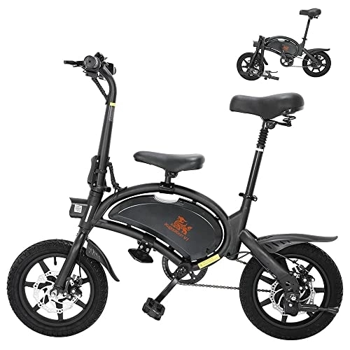 Vélos électriques : Vélo Électrique Pliant Kugoo KUGOO V1, Vélos électriques Adulte, 14 Pneus, Contrôle D'application, Frein Sûr et Phare.