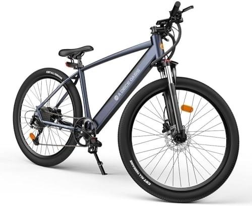 Vélos électriques : Vélo électrique 27.5" Fat Bike, VTT Velo Electrique E-Bike Urbain avec Un Poids Net 22 kg, écran LCD, 7 Vitesses, jusqu'à 55-90km, Vélo de Ville à Double Disque, Adulte Homme Femme