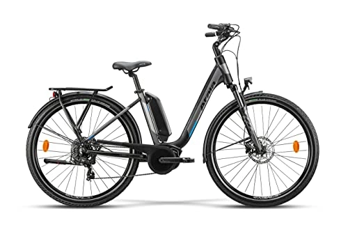 Vélos électriques : Vélo électrique E-Bike ATALA 2021 B-EASY A5.1 7V BLK / ANTH mesure lady 48