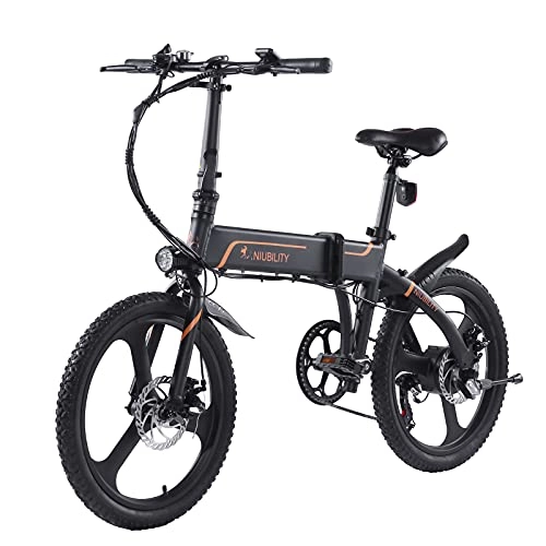 Vélos électriques : Vélo électrique pliable, avec batterie 42 V 10, 4 Ah, moteur 350 W et pneu 50 cm