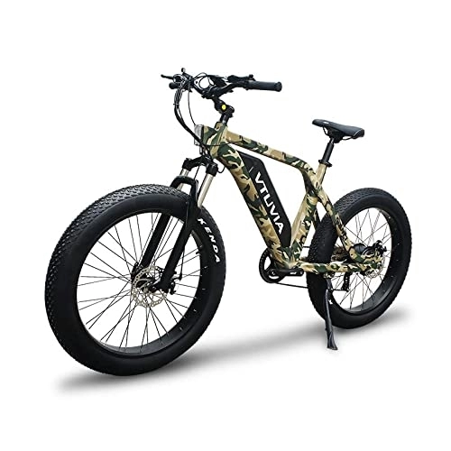 Vélos électriques : Vélo électrique Vtuvia, SN100, 750 W, noir, VTT, Fat tyre