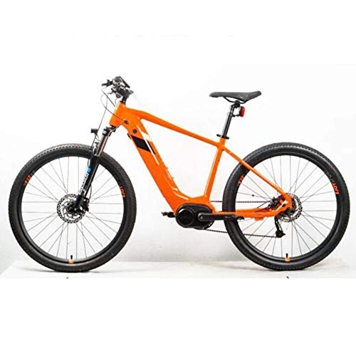 Vélos électriques : Vélos électriques, 36V14A Alliage d'aluminium Bicyclette 250W Frein Disque Double Adultes Cyclisme Sports Loisirs, Orange