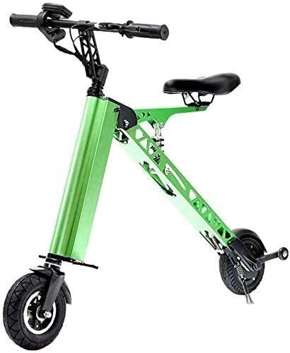 Vélos électriques : WANGCAI Vélo électrique Pliant et Carry, Cadre en Alliage d'aluminium for Adultes Mini Folding Voiture électrique vélo à Deux Roues à pédales Voiture électrique vélo Portable