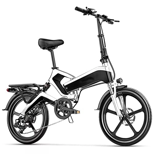 Vélos électriques : Wonzone zxc Vélo électrique pliable vélo électrique longue distance