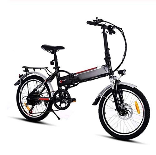 Vélos électriques : WXJWPZ Vélo électrique Pliant Haute Qualité 36V 250W 8AH Batterie Au Lithium Vélo électrique Pliant 7 Vitesses Vélo De Montagne électrique
