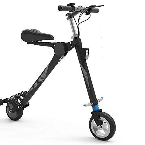Vélos électriques : X Pliage Voiture lectrique Scooter Adulte Petite Mini Gnration Conduite Batterie Au Lithium Scooter Hommes Et Femmes Vlo 36V