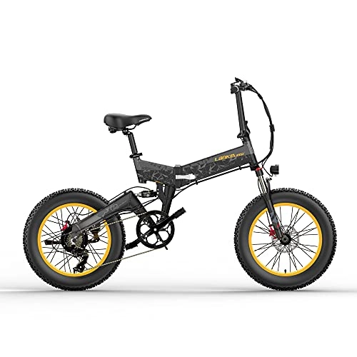 Vélos électriques : X3000 Plus 20 Pouces Vélo Électrique Pliant / E-Bike (Gris)