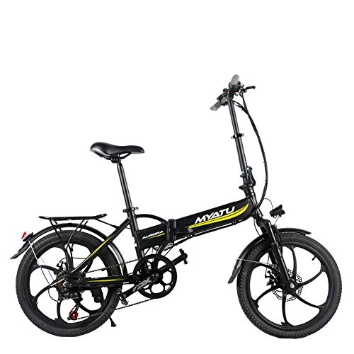 Vélos électriques : XXCY Laday / Hommes Vlo lectrique Pliable 1.75 X 20 Pouce Vlo De Montagne Avant Fourche Suspension 250 W 36V 8AH 7Vitesse Shimano ebike