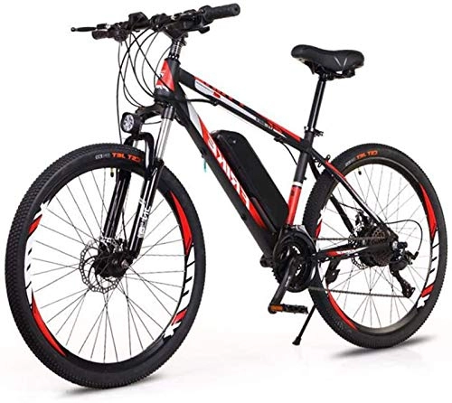Vélos électriques : XXXVV Vélos électriques pour Adultes, en Alliage de magnésium eBikes Vélos Tout Terrain, 26" 36V 250W 10Ah Amovible au Lithium-ION pour Hommes Montagne Ebike