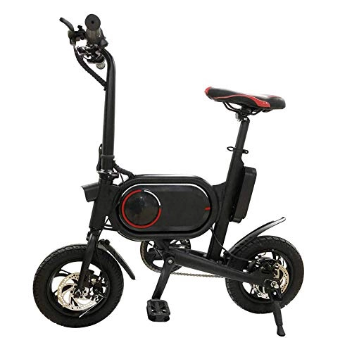 Vélos électriques : YHCC Scooter lectrique Pliant, Mini vlo lectrique Adulte portatif 350W, Tramway extrieur de Voyage