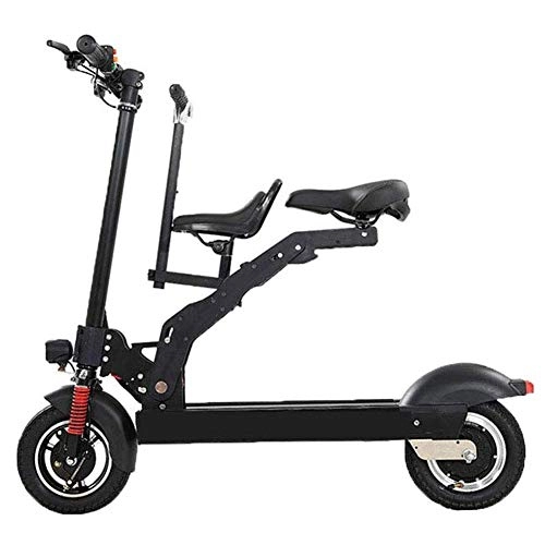 Vélos électriques : YLJYJ Vélo électrique Pliant, Cadre en Alliage Luminum, Mini Voiture électrique à Deux Roues, Scooter Ultra léger A pour Adulte, Vitesse maximale 30 km / h (vélos d'exercice)