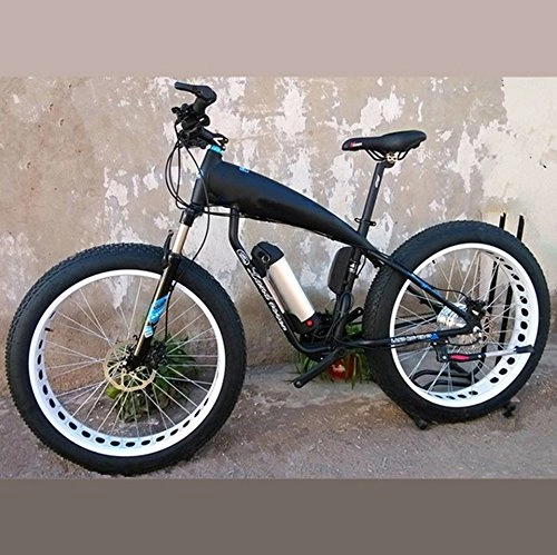 Vélos électriques : Yoli Nouveau Vlo 36V Batterie au Lithium lectrique Snow Bike Shiman0VTT, vlo de Route, vlo de Fille, garon Vlo, Noir