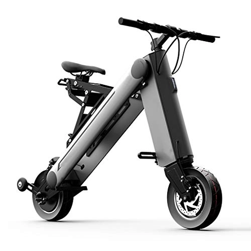 Vélos électriques : YUN&BO Mini vélo électrique, Scooter électrique Pliable de 10 Pouces, vélo de vélo électrique Intelligent pour Les Adolescents Adultes, contrôle Intelligent de l'application