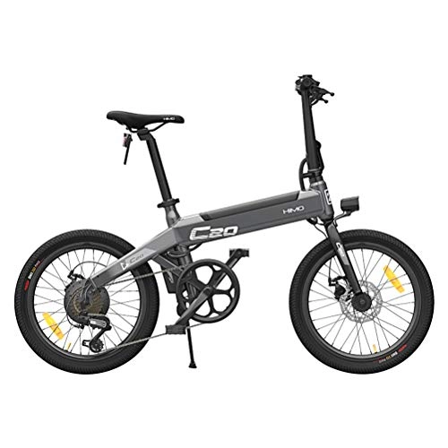Vélos électriques : ZARQ Vlo lectrique Pliant Adulte, 25km / h Vlo Cyclomoteur lectrique 250W 36V E-Bike pour Hommes Femmes Extrieur Cyclisme Voyage Faire des Exercices et Navettage Capacit de Charge 100kg