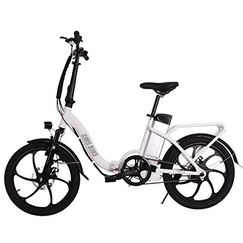 Vélos électriques : Électrique Pliant Bicyclere Mobile, Mini Taille Absorption Double Choc Vélos Électriques Commute Vélos