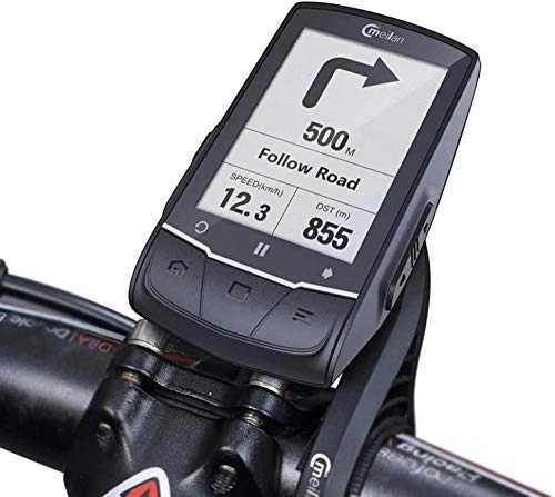 Fahrradcomputer : A-Generic GPS-Fahrradcomputer Drahtloser wasserdichter Multifunktions-Fahrrad-Tachometer mit groer Hintergrundbeleuchtung HD-LCD-Display Fahrrad-Kilometerzhler