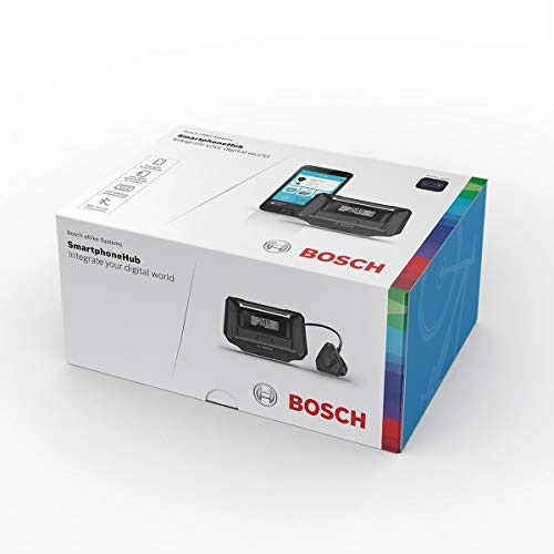 Fahrradcomputer : Bosch COBI.Bike Nachrüst-Kit SmartphoneHub Hub inkl. Universal Mount Bedieneinheit Compact schwarz Set