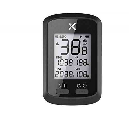 Fahrradcomputer : FENGHU Fahrrad-Tachometer Speed Fahrradcomputer GPS Wireless Tachometer Herzfrequenz Monitor Wasserdicht MTB Rennrad Tachometer