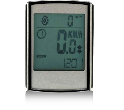Fahrradcomputer : FENGHU Fahrrad-Tachometer Speed Wireless Fahrrad Computer Fahrrad Kilometerzähler Tachometer LCD-Display 3-in-1 Fahrradcomputer mit Trittfrequenz Herzfrequenz Monitor